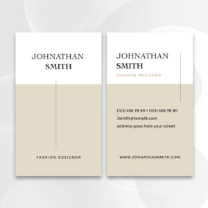 Business Card Minimalist 008