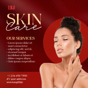 Skin Care Flyer