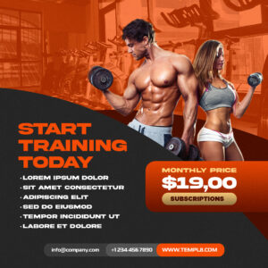 Gym Social Media Flyer 002