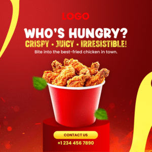 Fried Chicken Flyer Ad