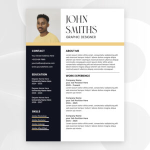 Graphic Designer Resume 001