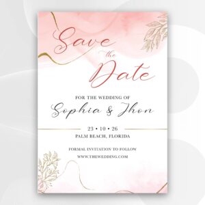Wedding Invitation Card 006