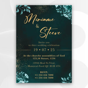 Wedding Invitation Card 007